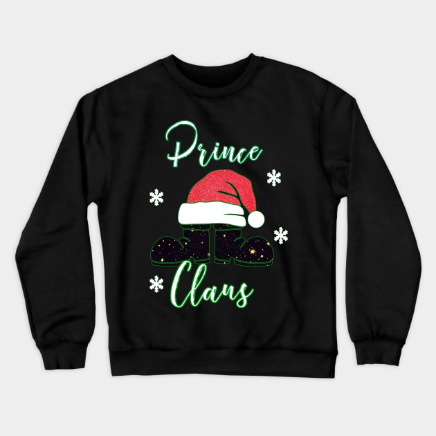 Prince Claus Christmas Pajama Family Matching Gift Crewneck Sweatshirt by LisaLiza